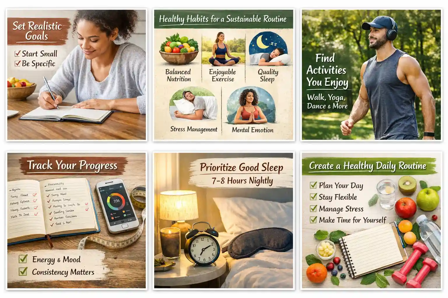Read more about the article How to Build a Sustainable Healthy Routine for Long-Term Wellness