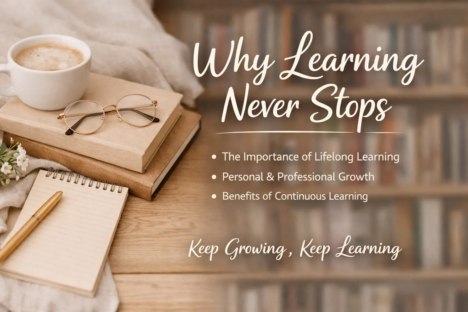 Read more about the article Why Learning Never Stops: The Key to Personal and Professional Growth